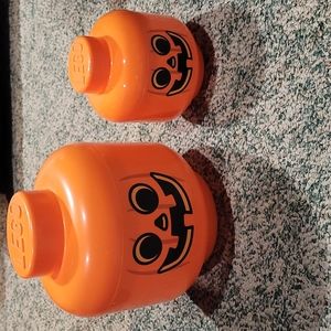 Lego Pumpkin Storage Set